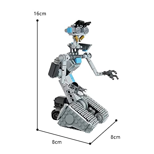 Sayotoo Movie Robot Johnny 5 Building Block, Cool Mech Armor Building Kit, Johnny 5 Building Toy Set; Gift Idea For Boys And Girls With Action Figures For Kids Ages 8+ (369 Pieces) #TOP4