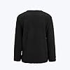 Amazon Sign in to My Account Returned Items for Sale Orders My Placed Recently by Me Winter Coats for Women Fleece Jacket Warm Casual Coats Long Sleeve Button Down Cardigans Sweaters Black #5