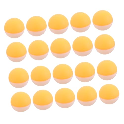 BESPORTBLE 20pcs Table Tennis Balls: Dual-Color Pingpong Balls for Kids Children Training and Recreational Play Indoor and Outdoor Sports Equipment