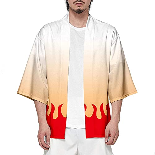 Cosplay Life Anime Cosplay Kimono Premium Durable Halloween Costume Robe for Unisex Men and Women