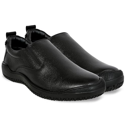 Image of Allen Cooper Shoes Genuine Original Leather Casual /Formal Lace-up Shoes (Color Options- Black /Brown, Sizes- 6,7,8,9,10)
