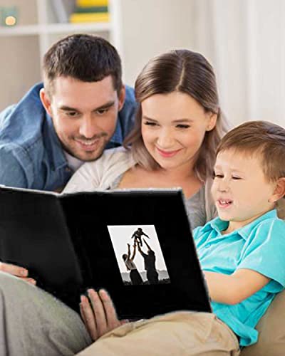 Albumax 64 8X10 Photo Album Book – With Top Slip In Clear Pockets Holds 8X10 Photos, Linen Photo Album For 8X10 Pictures, Artwork Storage, Light Grey #TOP6
