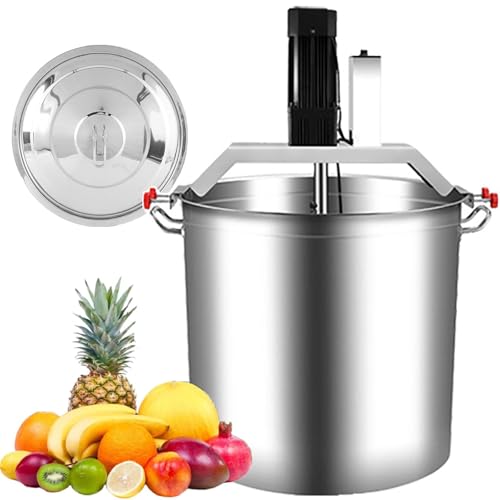 Batidora automática de ollas – 40L y 80L Dispositivo de cocina autosensible con velocidades ajustables para cocinar y salsas sin esfuerzo – Agitador automático fácil de usar, herramienta de comida