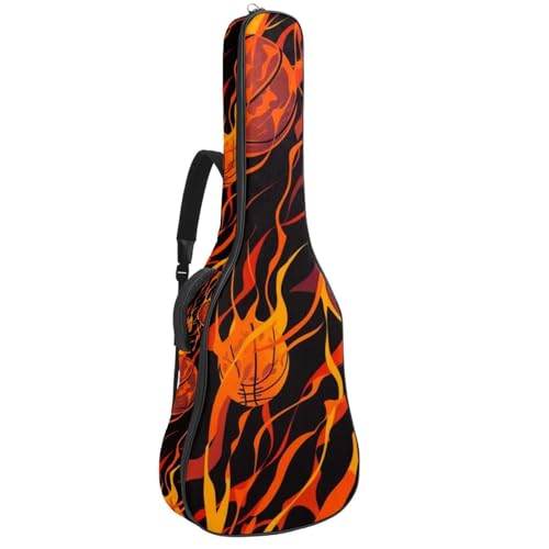 Housse de guitare style basket-ball pour vos déplacements au studio