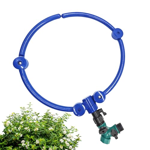Wezalget Anillo De Riego para Árboles | de Riego por | Aspersor Ajustable 360° para Plantas de Exterior Jardines Arbustos Patio