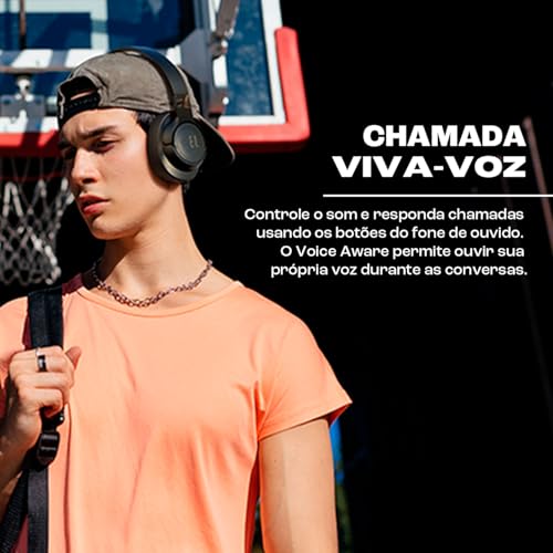 JBL, Fone de Ouvido Over-Ear, Tune 720BT, Bluetooth, Cabo Removível - Branco