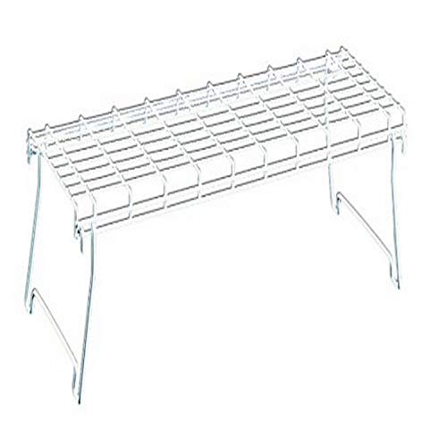 Metaltex USA Inc. Stacking Shelf, White, Large