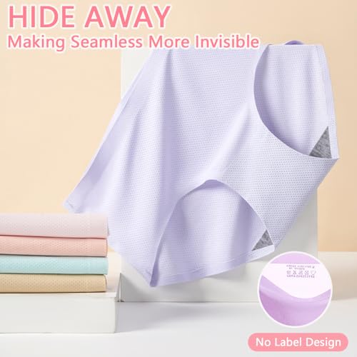 Teen Girls Seamless Knickers No Show Underwear Sport Yoga Panties Invisible Briefs for 8-18 Years4