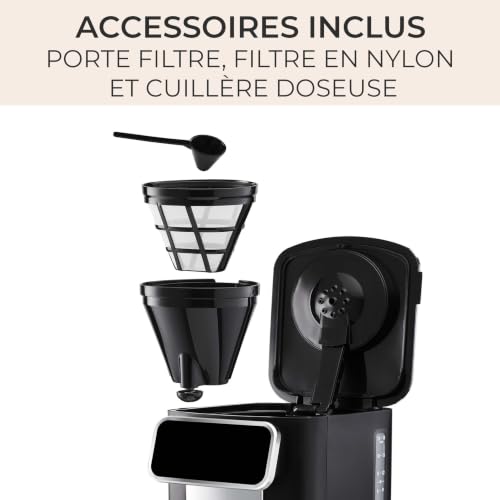 Cafetière Programmable Lagrange Naos – 12 Tasses, 1,5 L, Arrêt Automatique - vue 6