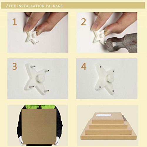 Likeluk - Orologio da parete vintage, 40 cm