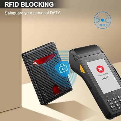 Wallet for Men Slim RFID Blocking Leather Credit Card Holder Wallet for 14 Cards, Bifold Minimalist Thin Wallet with 2 ID Windows & Cash Slot, Front Pockt Carteras Para Hombres, Birthday Gifts for Men