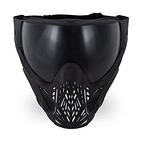 Bunkerkings Cmd Paintball Goggle/Mask - Pitch Black #TOP2