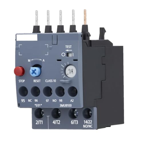 Relais de surcharge thermique 3Mu8 7-10 A protégez vos moteurs triphasés 3MU81001JB0