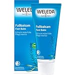 WELEDA Bio Fußbalsam, Naturkosmetik Fußpflege zur Vorbeugung und Behandlung von Hornhaut, Fußcreme und Schrundensalbe zur Pflege beanspruchter und trockener Füße (1 x 75 ml)
