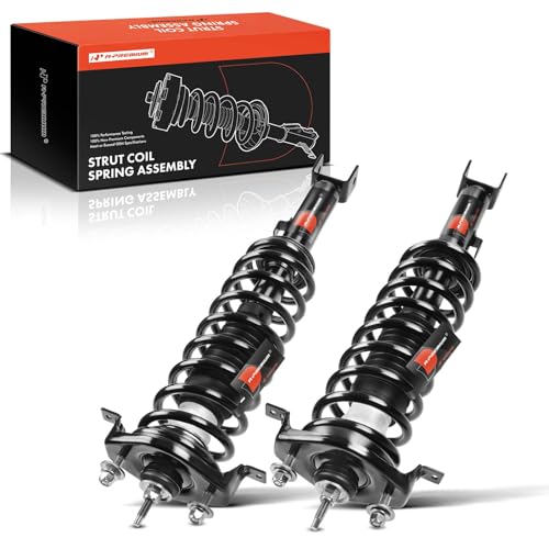 A-Premium Rear Struts Compatible with [Sedan] Chrysler Sebring & Dodge Stratus, 2001-2006 - 2x Replacement Suspension Complete Strut Assembly Shock with Coil Spring
