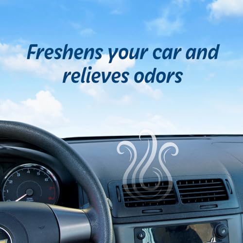 Image of Refresh Your Car! Mini Diffuser Air Freshener (New Car /Cool Breeze Scent, 2 Pack), 24 Value Pack
