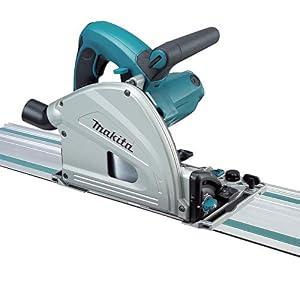 Makita SP6000J1/1 110 V 165 mm Plunge Saw - Blue