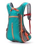 kibachev Small Hiking Backpack for Women Men Hiking Daypacks Waterproof Trekking Backpack Lightweight Travel Backpack Outdoor Backpack Hiking bag (Green)