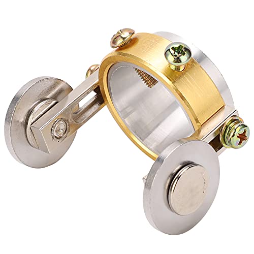 Plasma Cutting Roller Guide Wheel Spacer Cutting Roller Brass Welding Torch Wheel Plasma Cutter Circle for Plasma Cutter Oxygen Gun 60A AG60 SG55 (Inner diameter: 20-27mm)