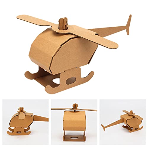 Casa de Papelão,Forte de papelão para crianças | Paper Toys DIY Making, Crisp KT Board, Cultive Conc
