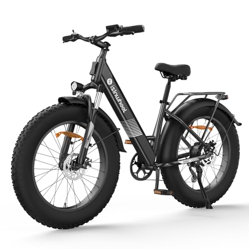 isinwheel M60 Electric Bike 750W 28mph Ebike 48V 13Ah
