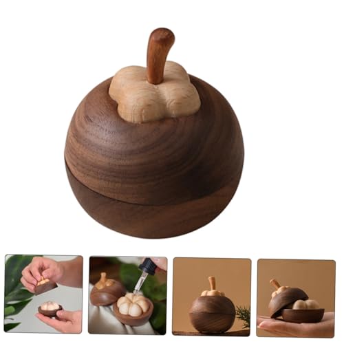 Difusor aromático eléctrico de madera Unomor pequeño miniatura 2