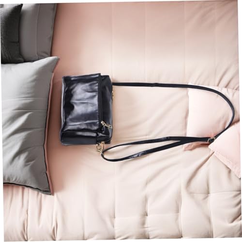 Sac à main compact femme PU fini les objets encombrants - 7