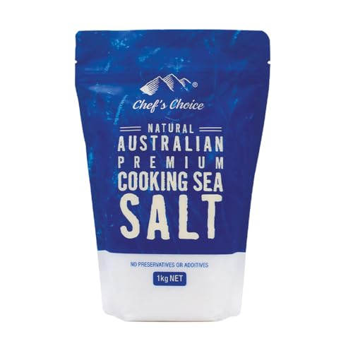 Chef's Choice Natural Australian Premium Cooking Salt Bag, 1 kg