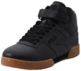 Fila Men's F-13 Sneaker Black/Black/Gum, 11 M US
