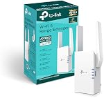 TP-Link AX3000 WiFi 6 Range Extender Internet Booster (RE705X) - Dual Band, AP Mode w/Gigabit Port, OFDMA, Beamforming, APP Setup