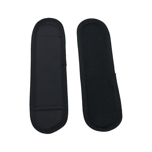 Image of 2 Pieces Shoulder Pads For Bag Black Universal Replacement Shoulder Cushion 18 * 7CM Backpack Straps Pad For Laptop/Computer Bag/Guitar