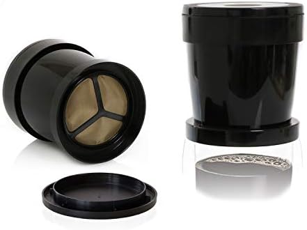 Finum 63/4221600 Coffee Duration Filter, Plastic, Black, 9.5 x 9.5 x 10.5 cm