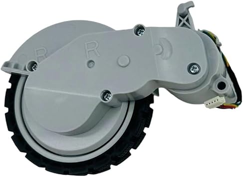 Replacement Wheel, 1 Pack Main Caster, Quiet Plastic, Smooth Navigation Hardwood Floor, Robot Vacuum Accessory(RIGHT)