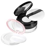 2Pcs Plastic Empty Loose Makeup Container Case