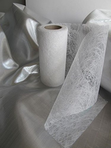 Chaks C50010073, Ruban luxe Romance 10cmx10m, Blanc