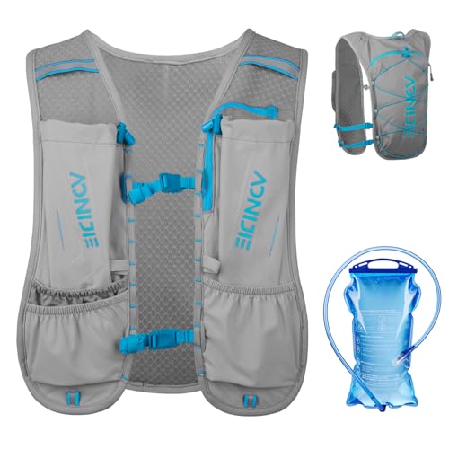 Image of TRIWONDER Hydration Running Vest Backpack, Lightweight Water Pack for Men Women Hydration Backpack for Trail Race, Hiking, Cycling, Climbing, Camping, Jogging, Marathon