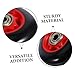 SUPVOX 4pcs Plastic Pulley Wheels for Fitness Equipment Smooth Rotation for Treadmills and for Gym and Fitness Enthusiasts