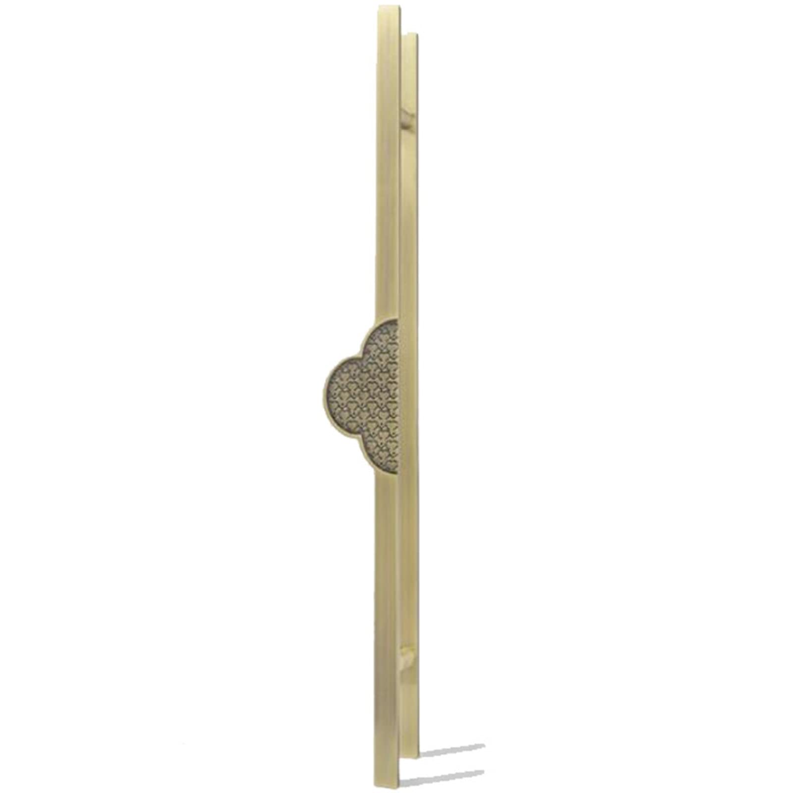 Lrfvhyqnk Bronze Barn Door Handles Sliding Pull, Sliding Door Handles Double Sided Solid Aluminum Exterior Interior Multicolor 60-100Cm(,60Cm/23.6In)
