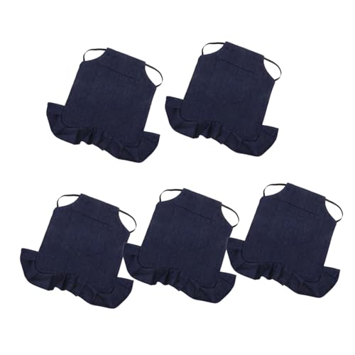 POPETPOP 5個 鶏 ジャケット 鶏用 鞍 プロテクター エプロン バック プロテクター 鞍 キャンバス エプロン