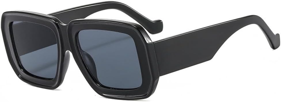 Oversized Thick Frame Sunglasses Women Retro Shades Big Shades Sun Glasses Eyewear Vintage UV400