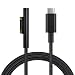 Produktbild Sisyphy Surface USB-C Ladekabel, 1.8M Nylon Geflochtene, 45W 15V3A USBC-Ladegerät PD-Netzteil erforderlich, kompatibel mit Microsoft Surface Pro7 Go2 Pro6 5/4/3 Surface Laptop1 / 2/3