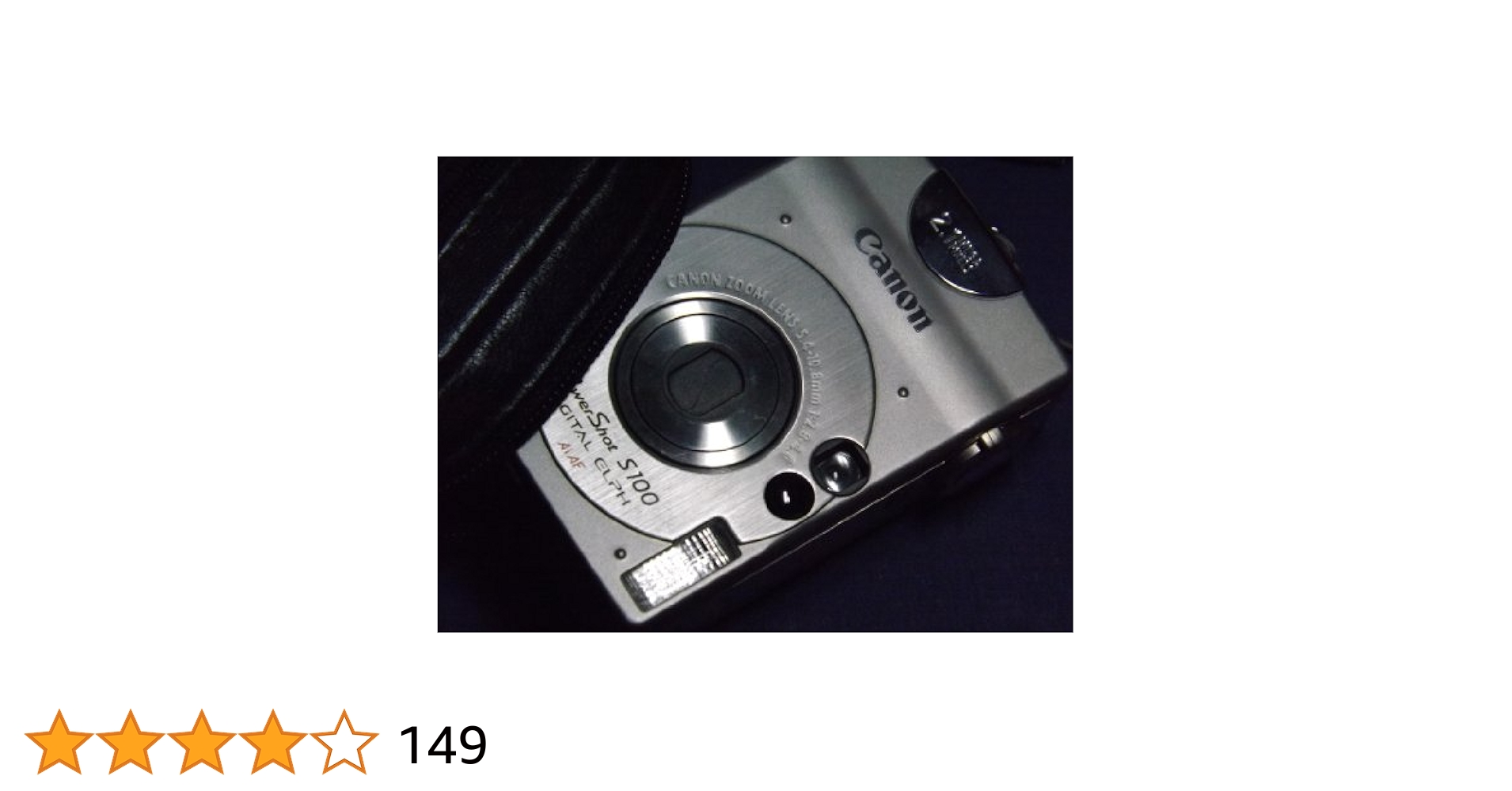 【オールドコンデジ】 Canon PowerShot S100 Canon PowerShot S100 Compact Camera