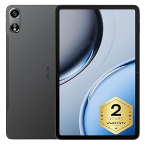OSCAL Pad 100 Tablet, 24 GB RAM + 256 GB (erweiterbar bis 2 TB), 12.0″ IPS Display, Octa‑Core Unisoc T615, 16 MP + 8 MP Kamera, 9000 mAh Akku, LTE, Dual‑SIM, 2 Jahre Garantie, Weltraum-Grau