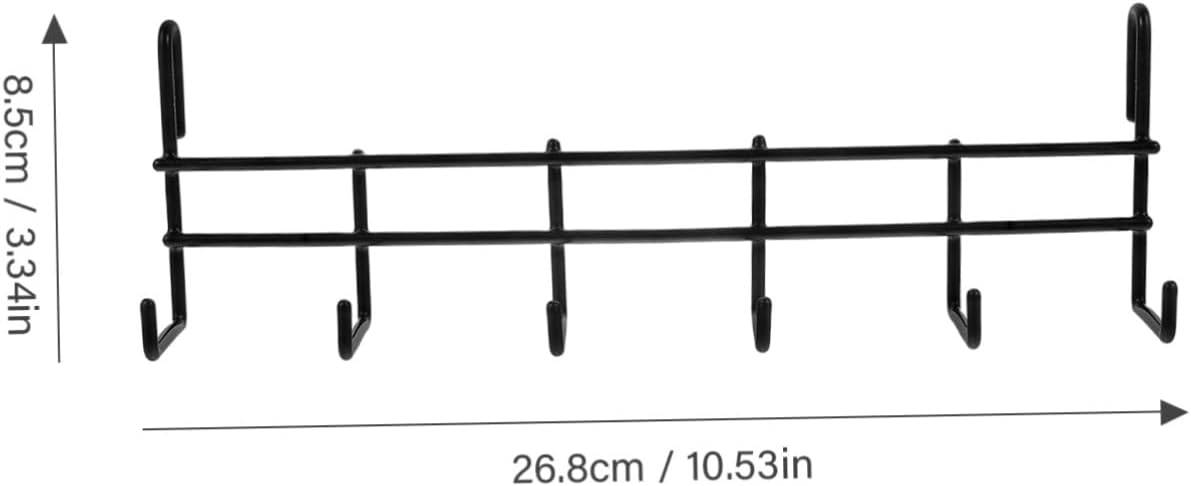 ABOOFAN Wall Mounted Iron Garage Hooks Organizer for Tool Storage Rooms image 2