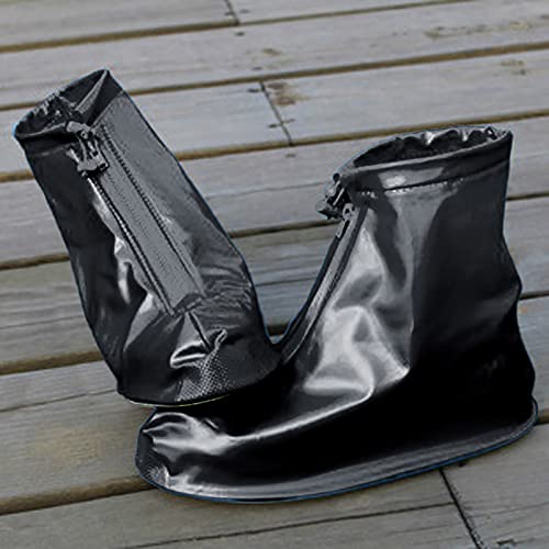 Cover Waterproof Anti-Slip Boot Rain Shoe Shoes Covers Zipper Shoes High-Top Rain Gear #TOP7