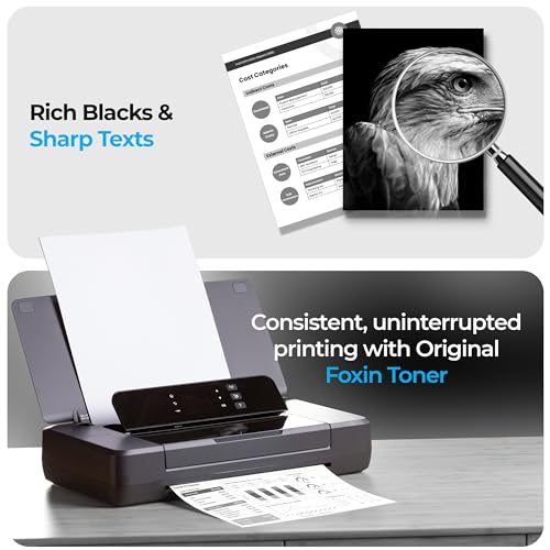 Image of FOXIN FTC 88A Laser Toner Printer Cartridge Compatible for HP Laserjet Printer P1007, P1106, P1108, P1008, M1213nf, M1136MFP, M1216, MFP M1218nfs, M128fw MFP M128fn, MFP M226DW, M226DN, BLACK-Set of 6