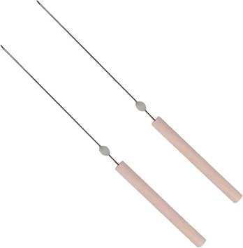 2 Packs Fish Venting Tool, Stainless Steel Venting Kit for Deep Sea Fish with Needle, Fishing Tackle for Saltwater Fishing Fish Release and Return