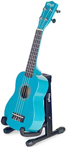 Stagg SUVM-A100BK Foldable A Stand for Ukuleles, Mandolins and Violins - Black