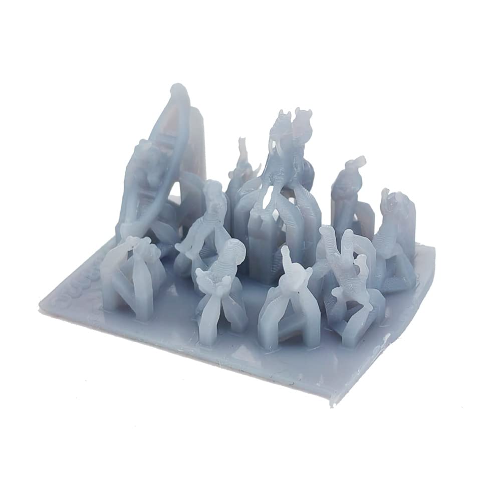 Outland Models Scenery Native American Indian Figure Set(Life) 1:160 N Scale