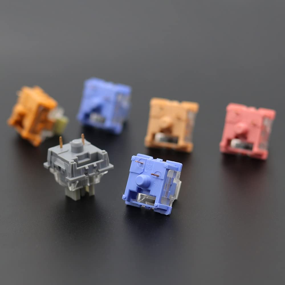 Amazon | Outemu Switch 3ピン サイレント/タクタイル/クリック/リニア